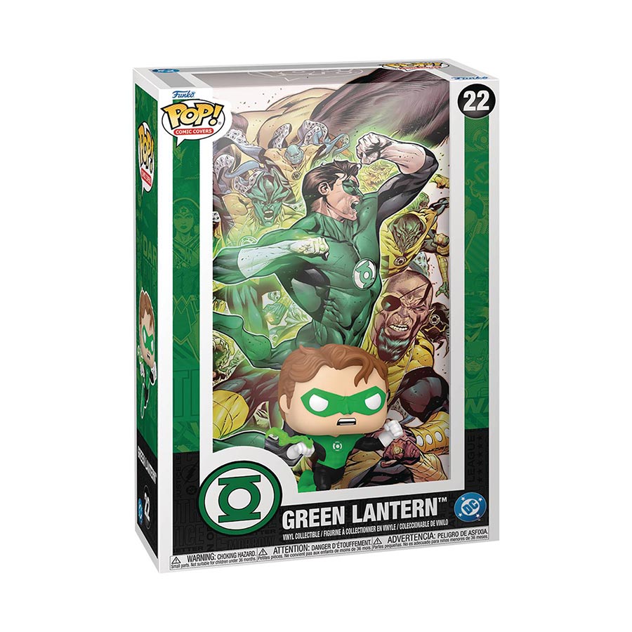 POP Comic Cover DC Hal Jordan And The Green Lantern Corps #6 Vinyl Figure