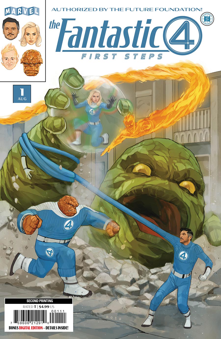 Fantastic Four First Steps #1 (One Shot) Cover D 2nd Ptg Phil Noto Variant Cover
