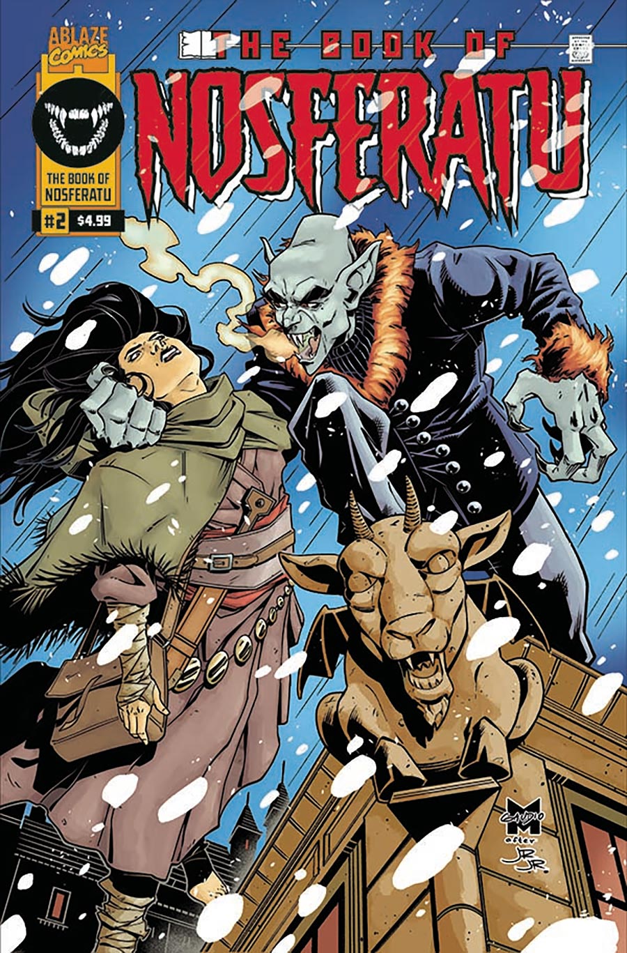 Book Of Nosferatu #2 Cover C Variant Matt Gaudio Parody Cover