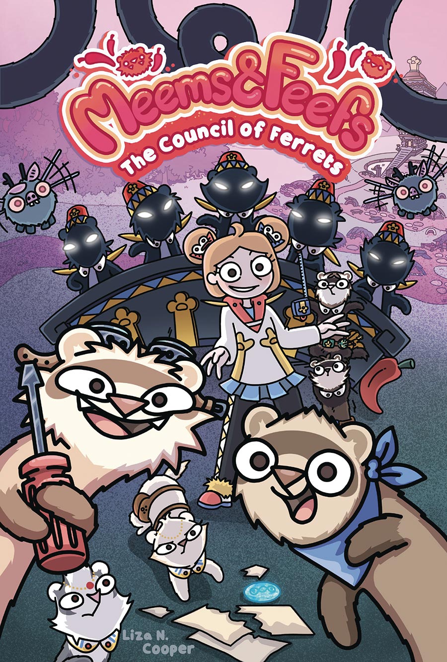 Meems And Feefs The Council Of Ferrets GN