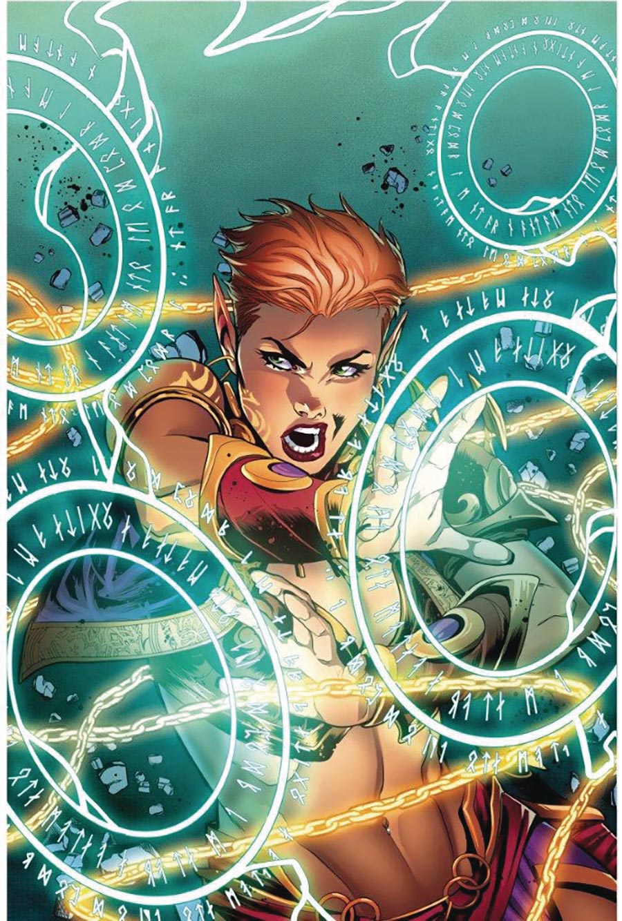 Djinn Hunter #1 Cover C Deluxe Lucas Meyer Foil Virgin Cover