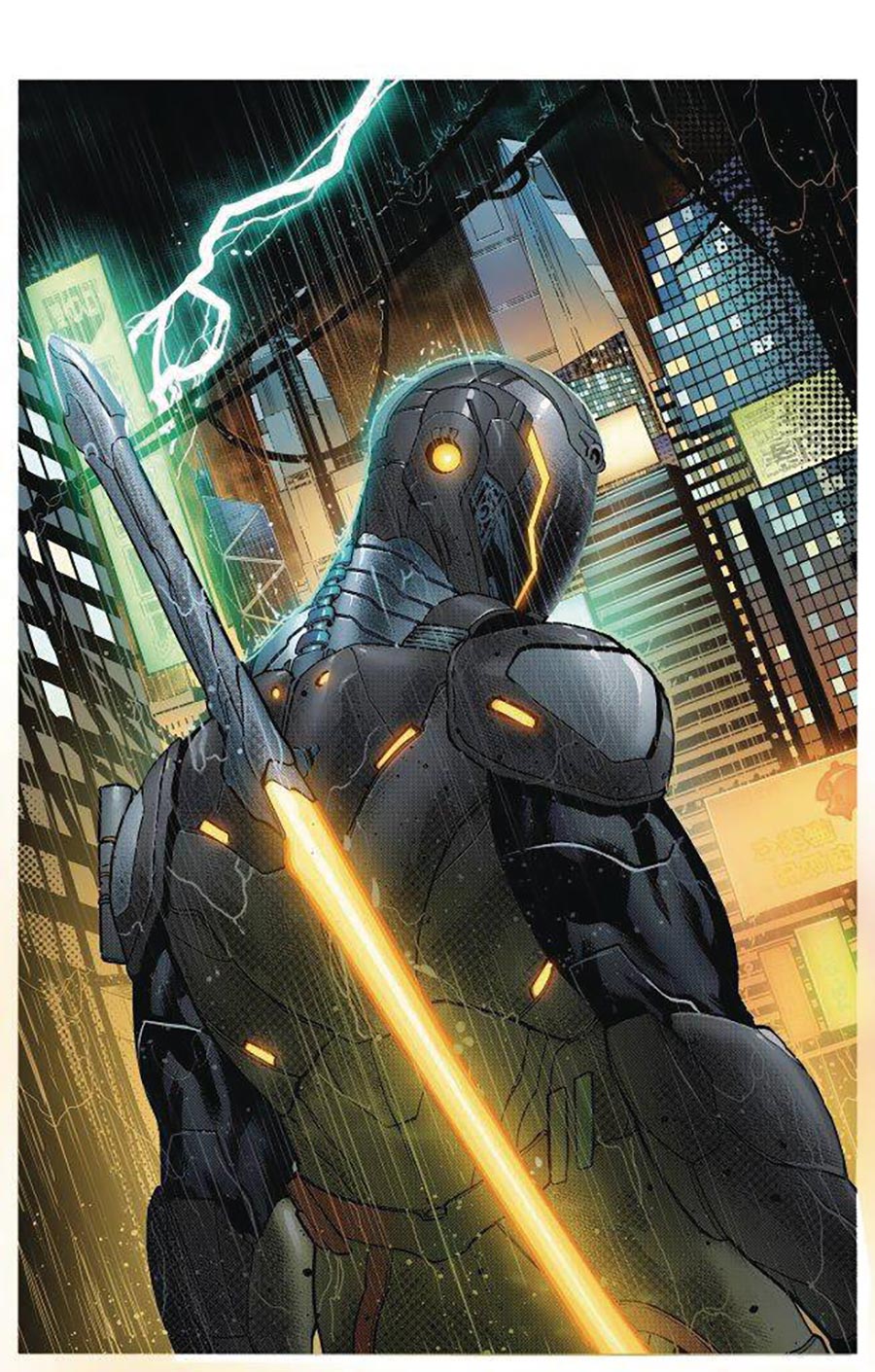 Ninja Kaidan #1 Cover G Deluxe Ron Frenz Virgin Cover