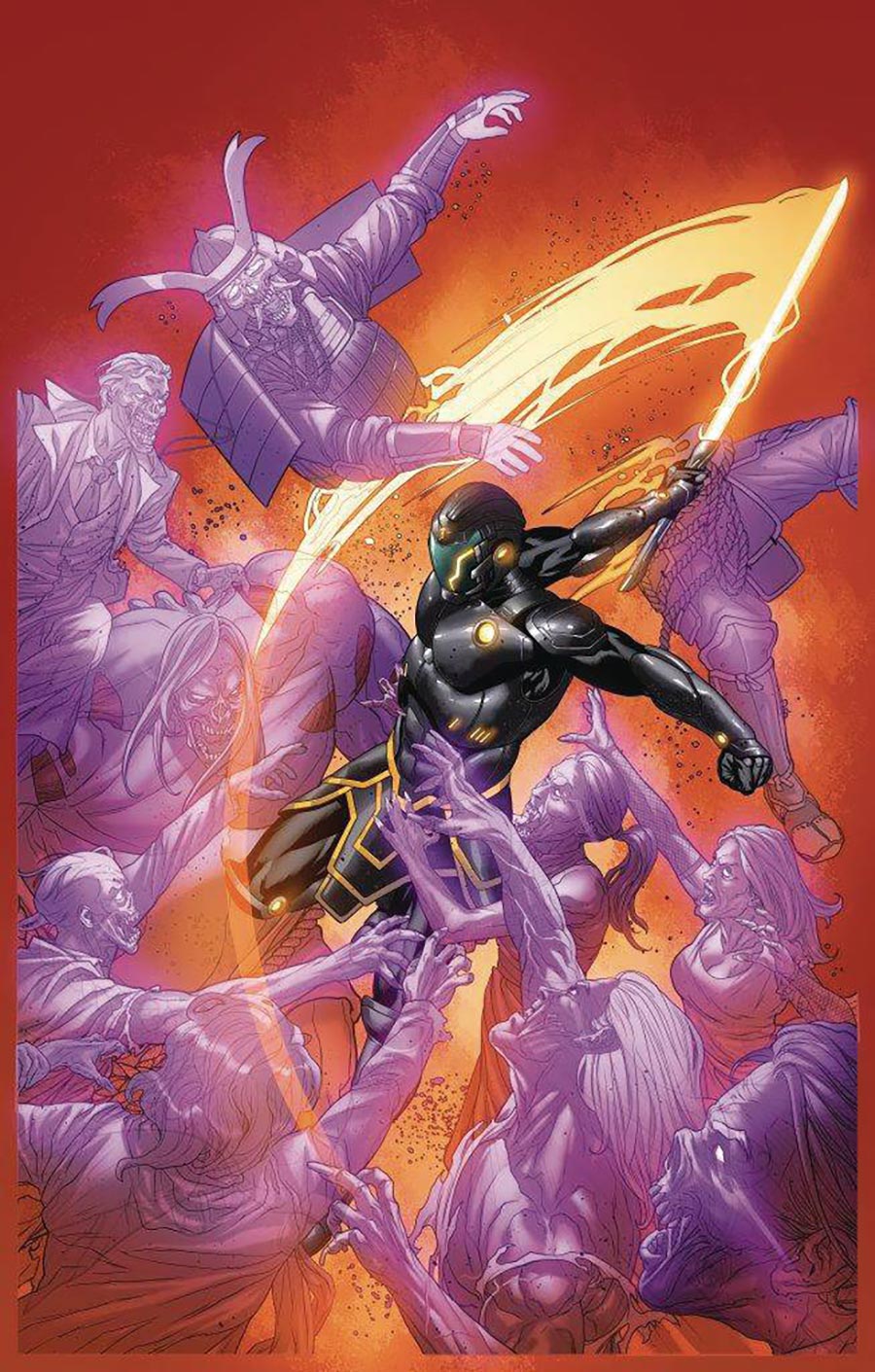 Ninja Kaidan #3 Cover E Deluxe Lucas Meyer Virgin Cover