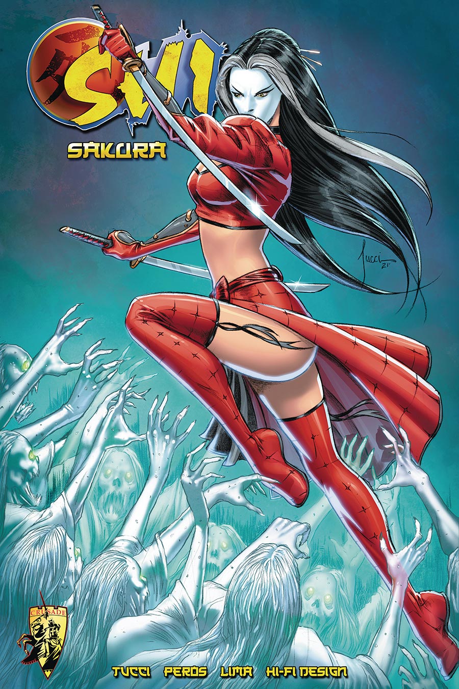 Shi Sakura #2 Cover A Regular Billy Tucci Cover