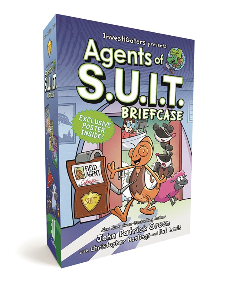 InvestiGators Presents Agents Of S.U.I.T. Briefcase Boxed Set