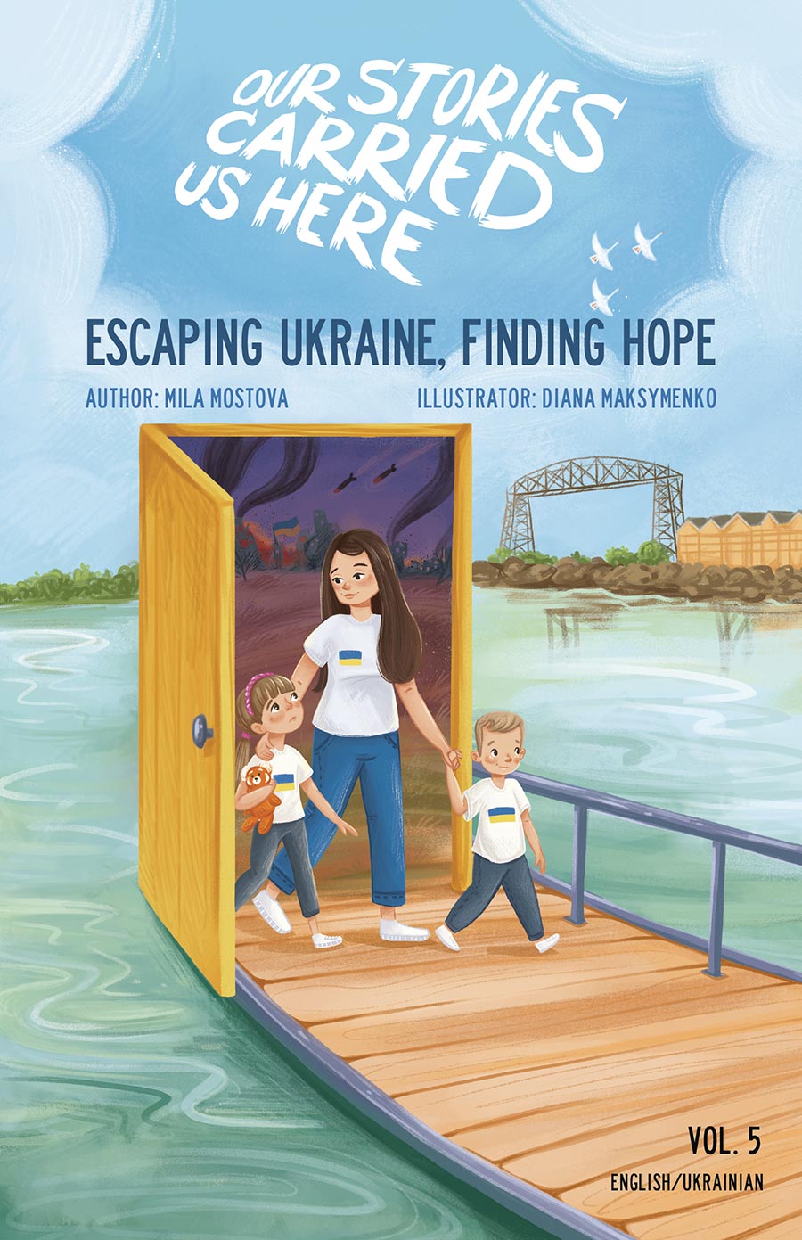 Escaping Ukraine Finding Hope HC (Bilingual Edition)