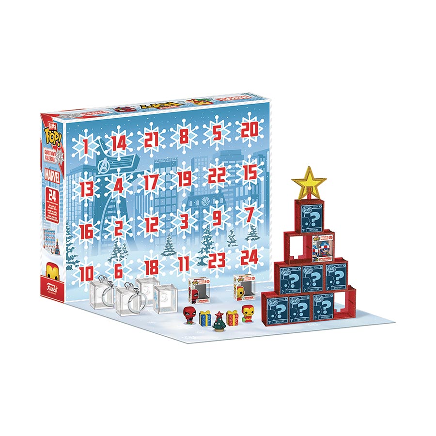 Bitty POP Marvel Comics 24-Day Countdown Calendar