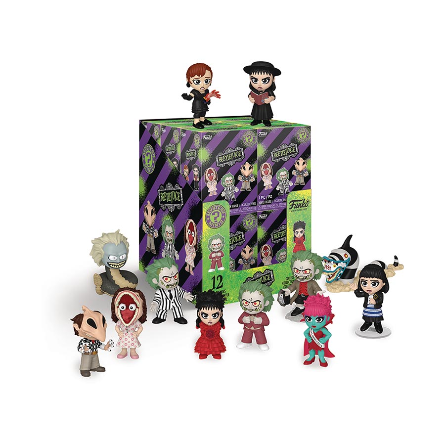 Beetlejuice Mystery Minis Blind Mystery Box 12-Piece Display
