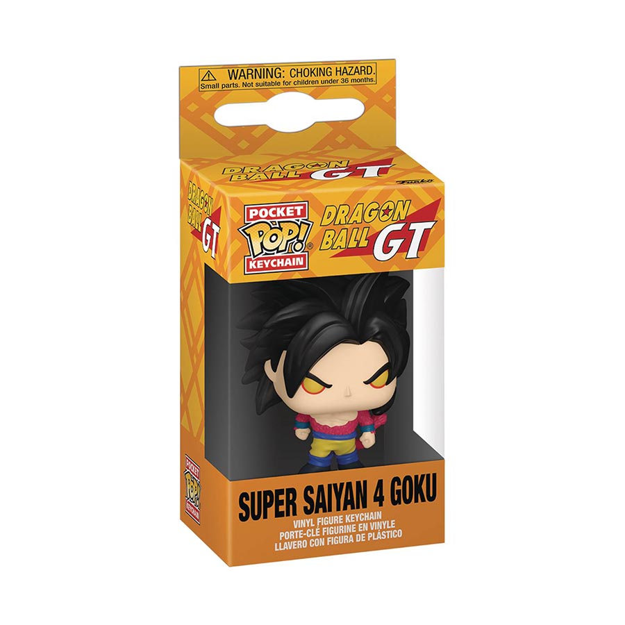 POP Keychain Dragon Ball GT Super Saiyan 4 Goku Vinyl Figure