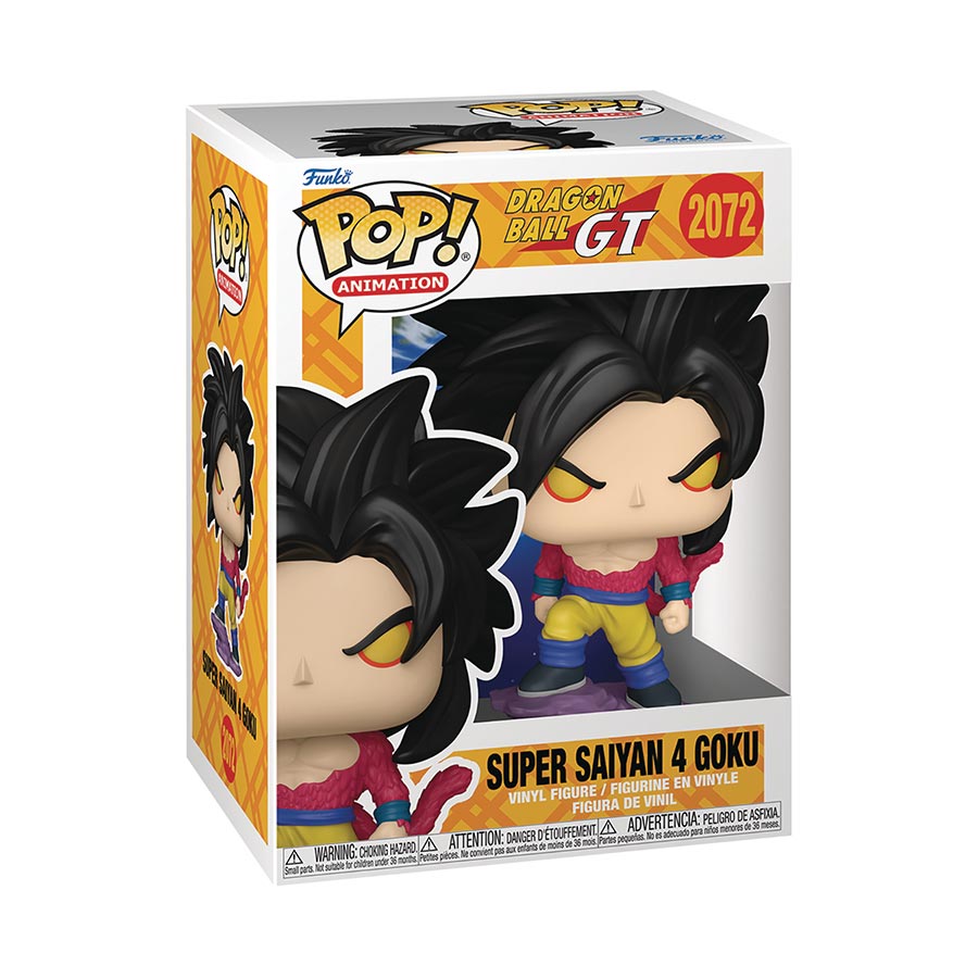 POP Animation Dragon Ball GT Super Saiyan 4 Goku Vinyl Figure