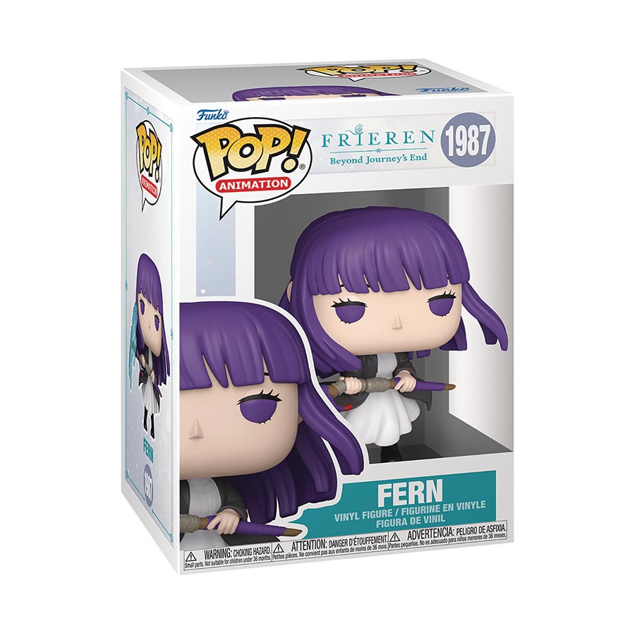 POP Animation Frieren Beyond Journeys End Fern Vinyl Figure