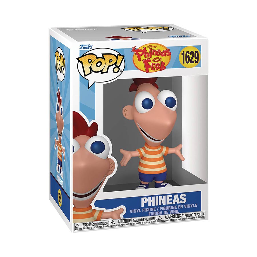 POP Disney Phineas & Ferb Phineas Vinyl Figure
