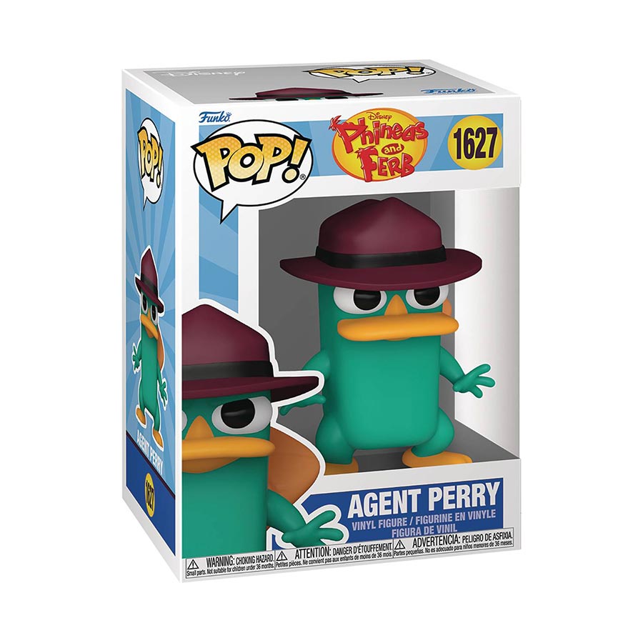 POP Disney Phineas & Ferb Agent Perry Vinyl Figure