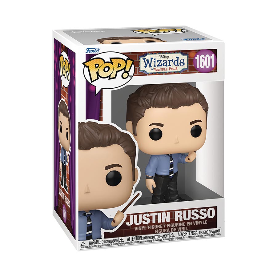 POP Disney Wizards Of Waverly Place Justin Russo Vinyl Figure