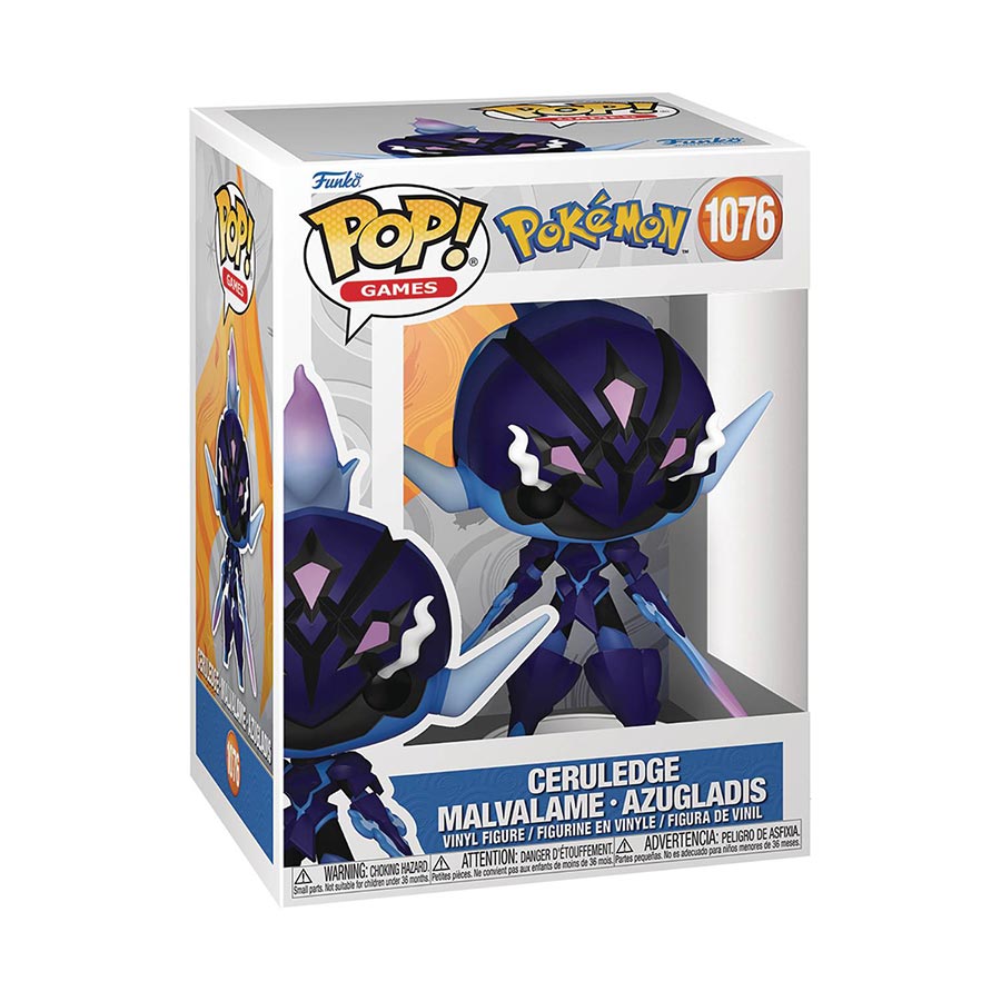 POP Games Pokemon Ceruledge Vinyl Figure