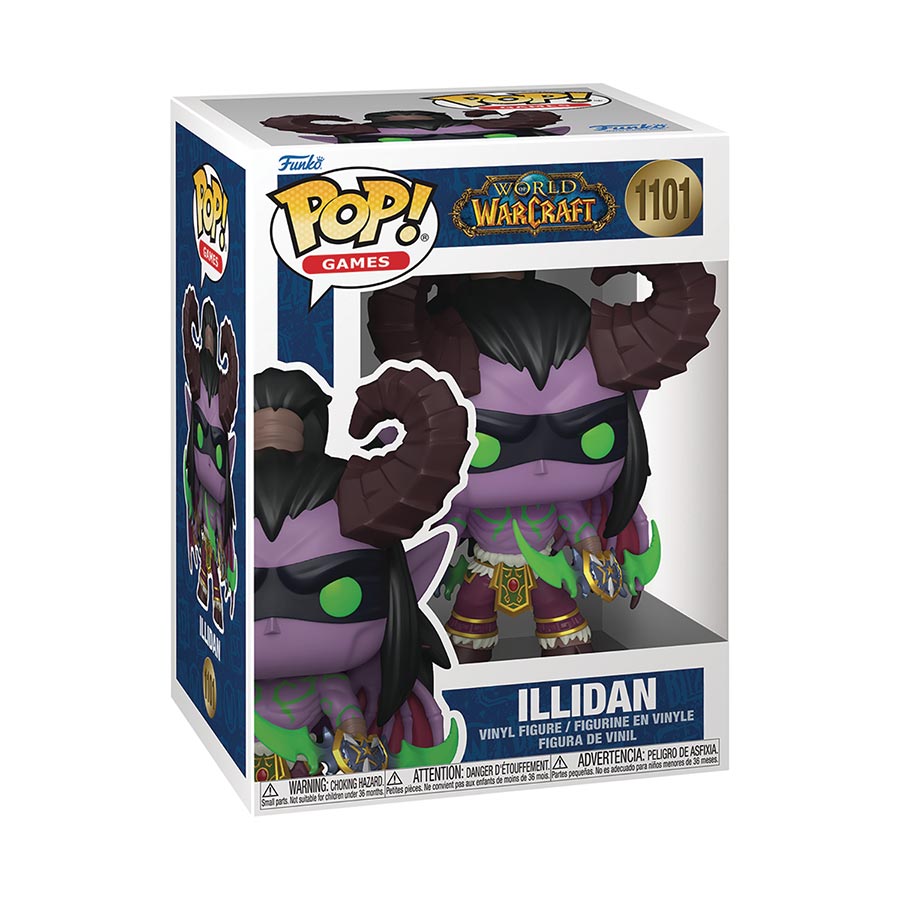 POP Games World Of Warcraft Illidan Vinyl Figure