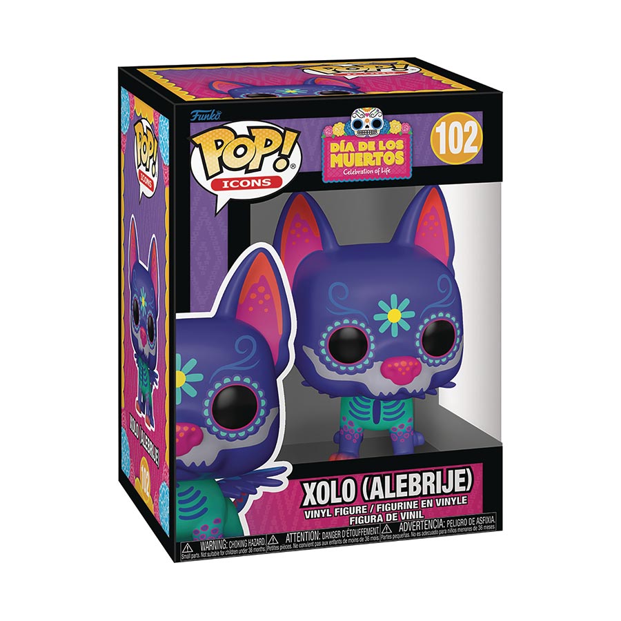 POP Icon Xolo (Alebrije) Dia De Los Muertos Vinyl Figure
