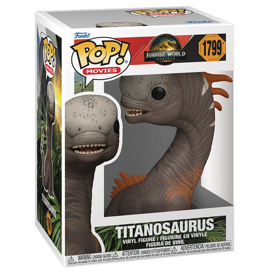 POP Movies Jurassic World Rebirth Titanosaurus Vinyl Figure