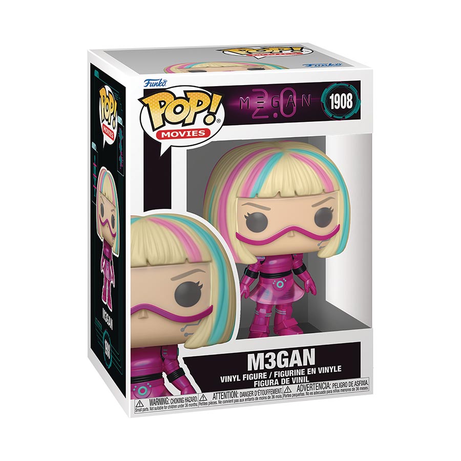 POP Movies M3GAN Series 2 M3GAN (Cyberpunk) Vinyl Figure