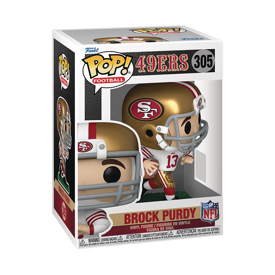 POP NFL 49ers Brock Purdy Vinyl Figure