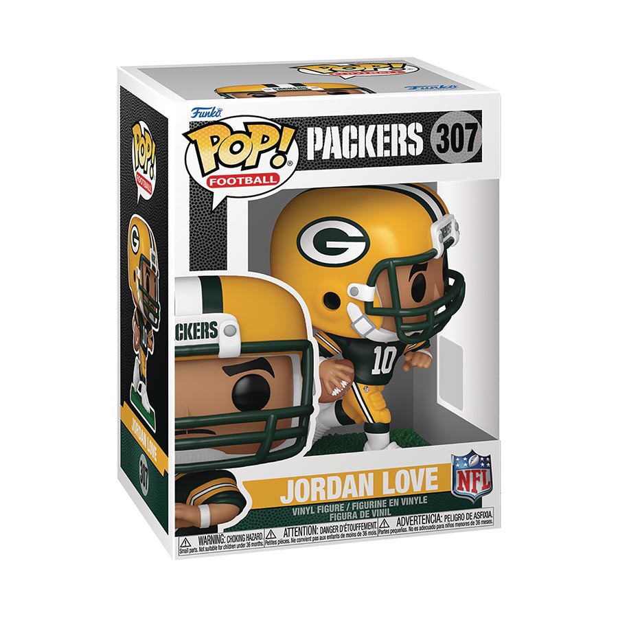 POP NFL Packers Jordan Love Vinyl Figure