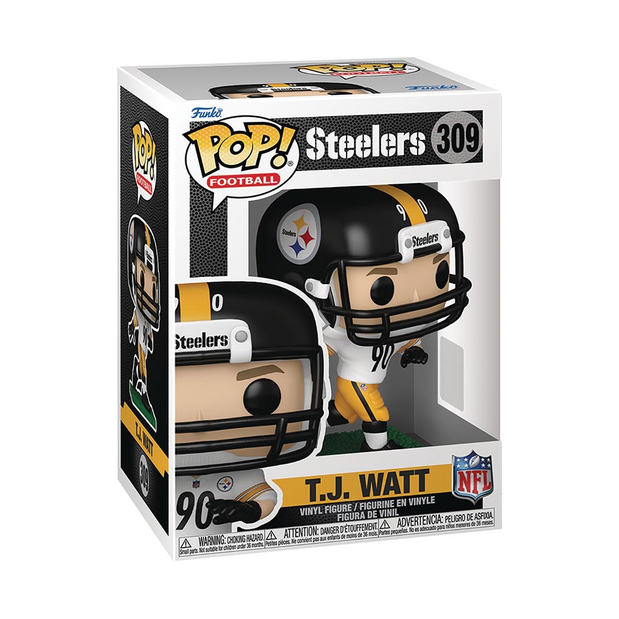 POP NFL Steelers TJ Watt Vinyl Figure