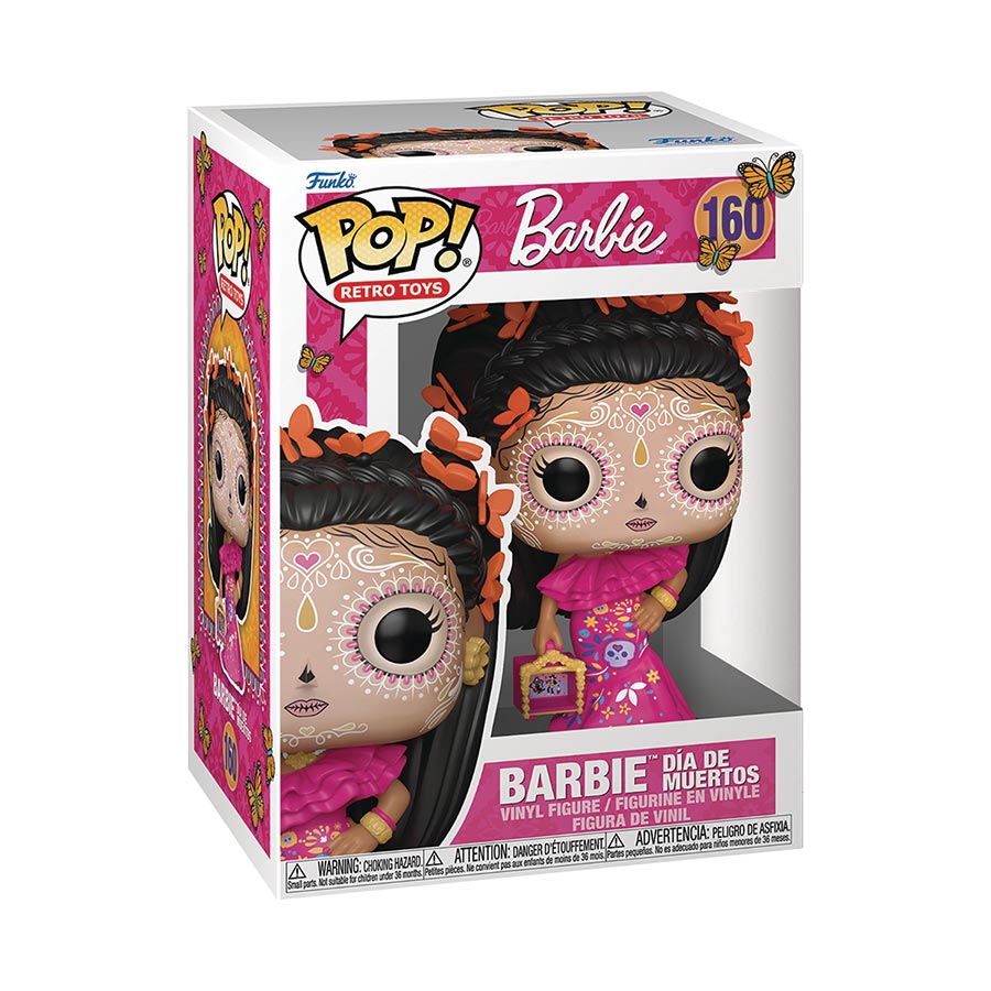 POP Retro Toys Barbie Dia De Los Muertos Barbie Vinyl Figure