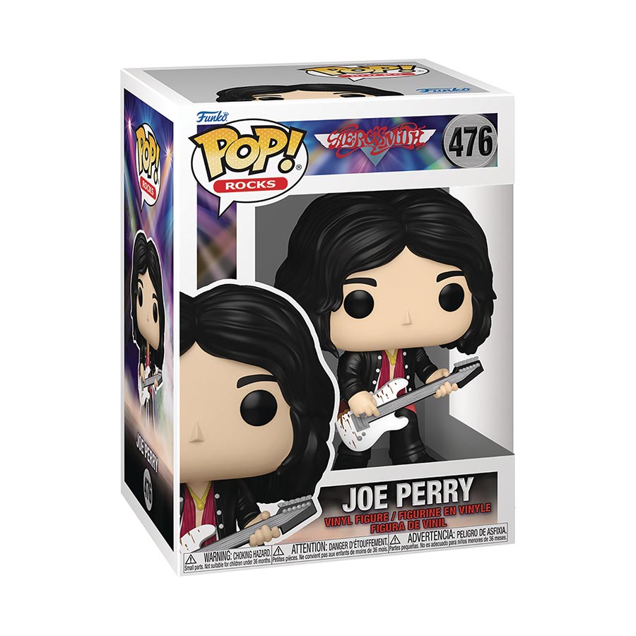 POP Rocks Aerosmith Joe Perry Vinyl Figure