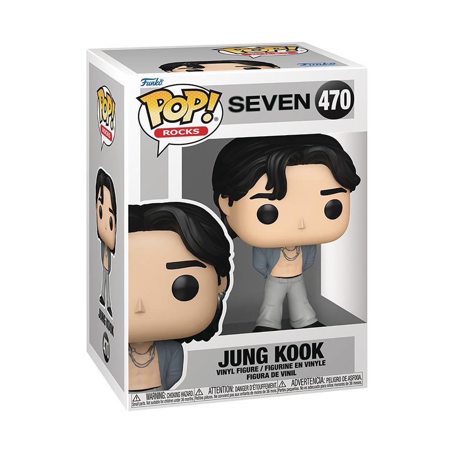 POP Rocks BTS Jung Kook Seven Vinyl Figure