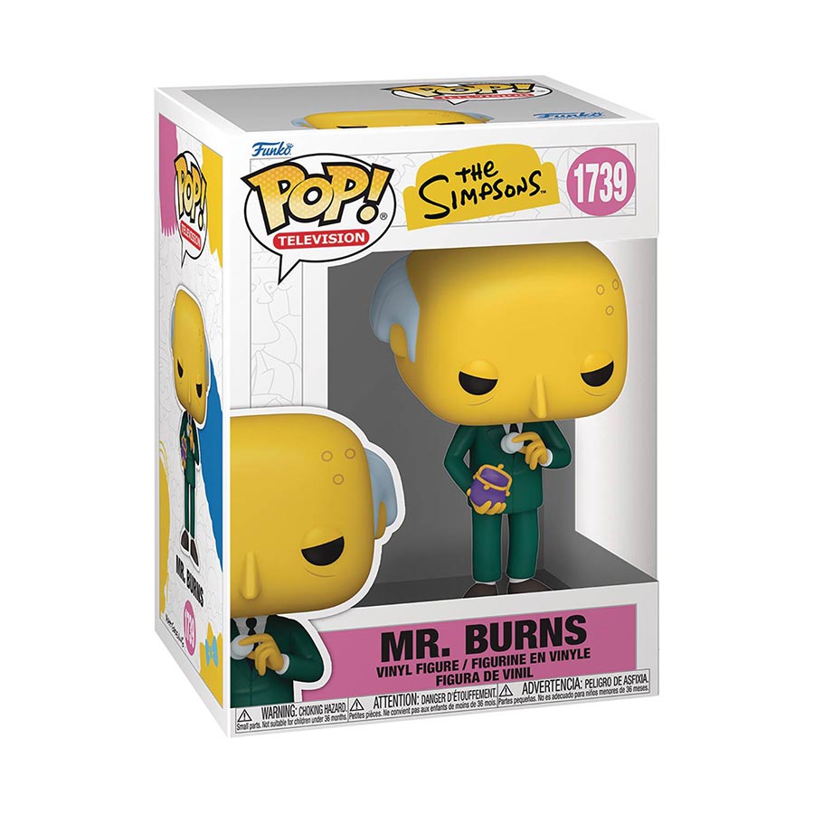 POP Television Simpsons Mr Burns Vinyl Figure