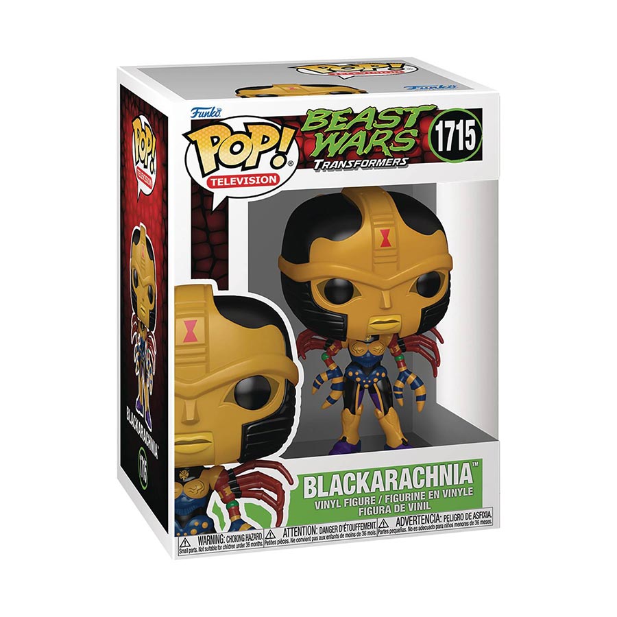 POP Television Transformers Beast Wars Blackarachnia Vinyl Figure