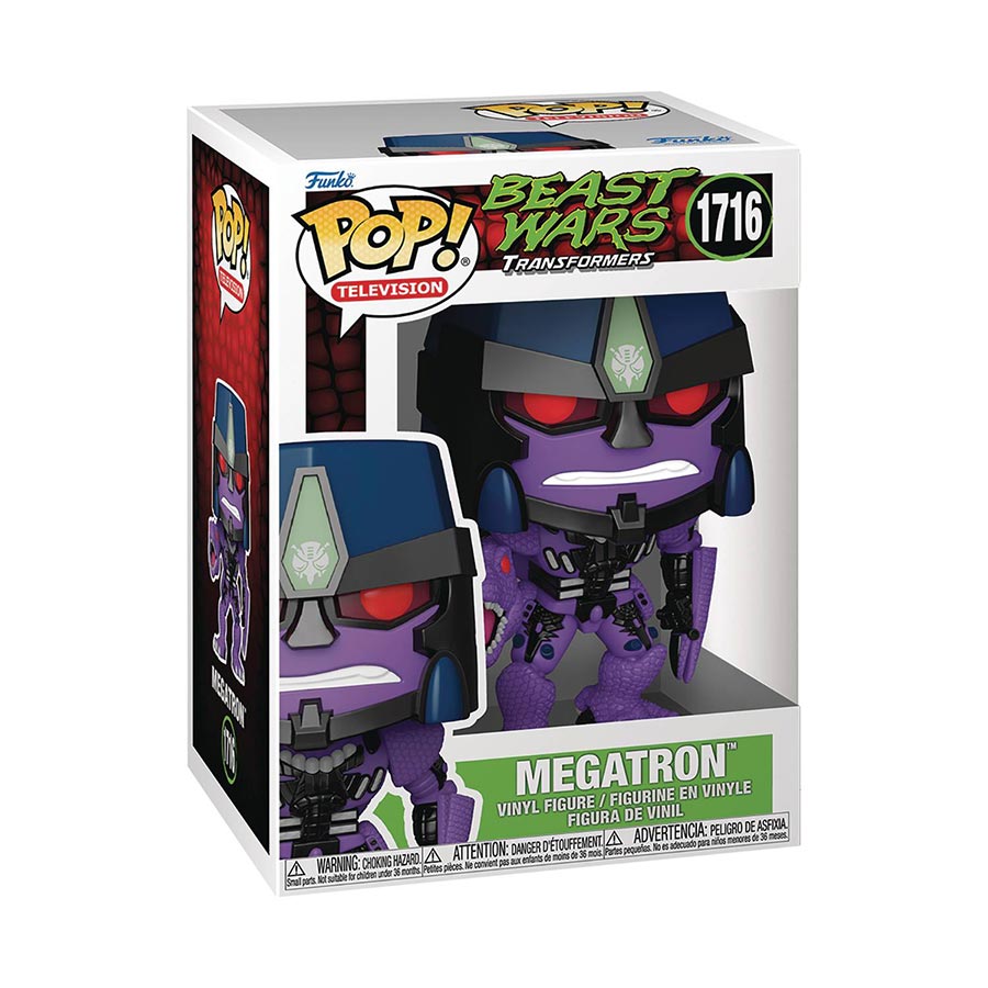 POP Television Transformers Beast Wars Megatron T-Rex Vinyl Figure
