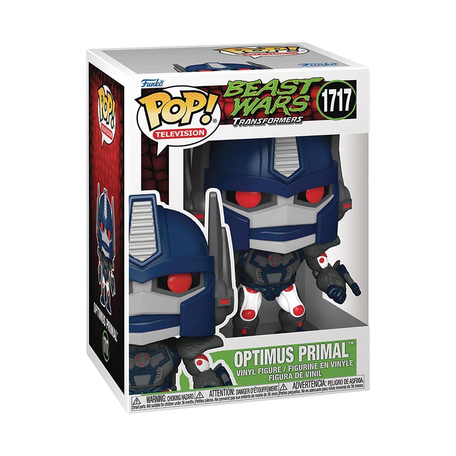POP Television Transformers Beast Wars Optimus Primal Vinyl Figure