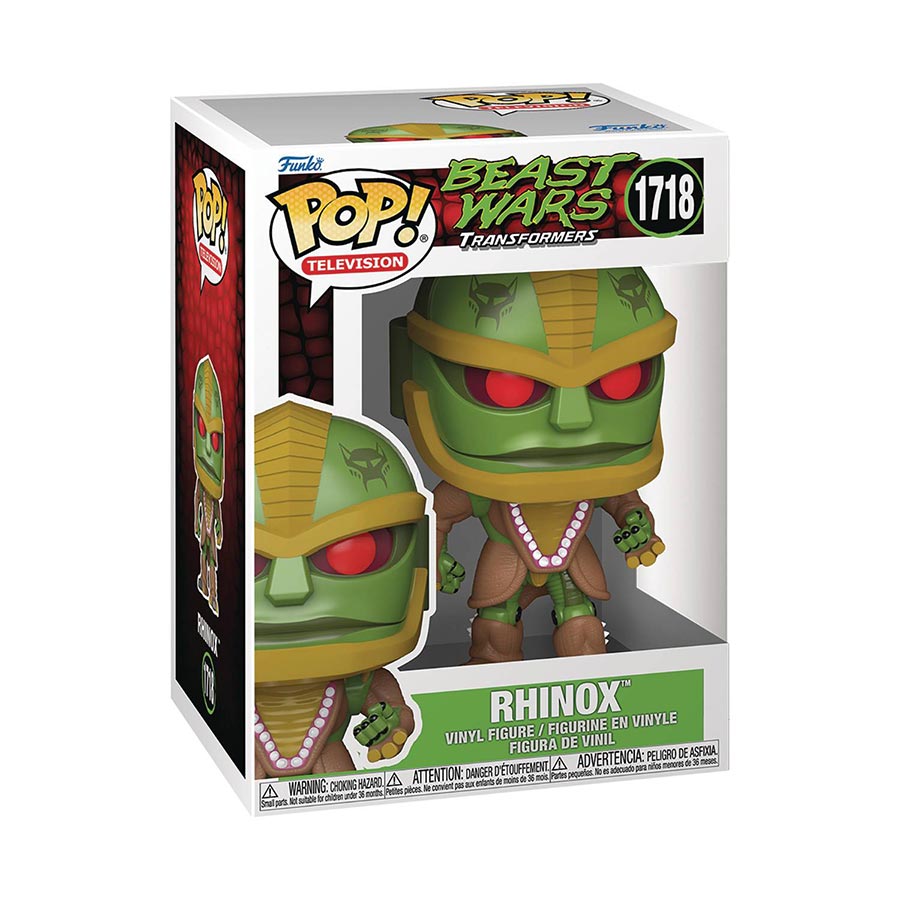 POP Television Transformers Beast Wars Rhinox Vinyl Figure