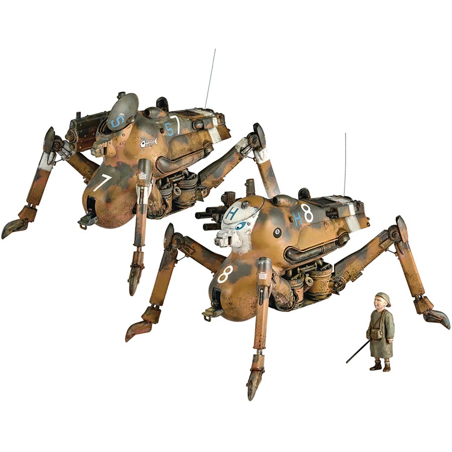 Artpla Maschinen Krieger Gladiator G1 & G2 Smile Eddie Model Kit