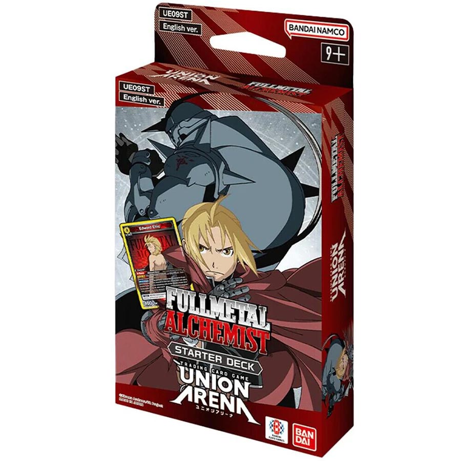 Bandai Union Arena Fullmetal Alchemist Starter Deck Display (6-Count)