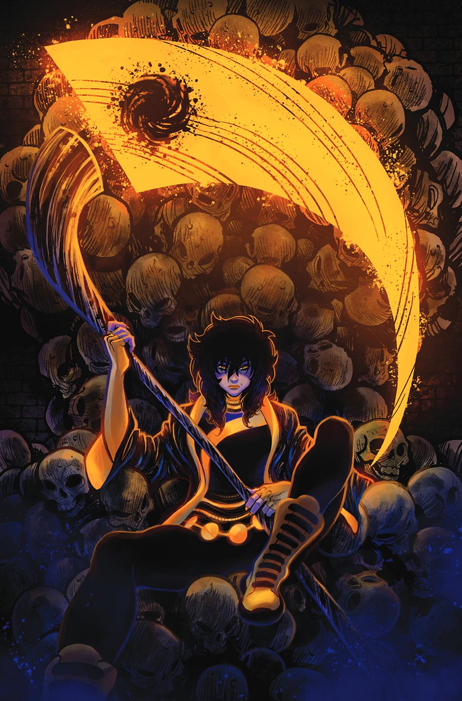 Grim #25 Cover A Regular Flaviano Cover