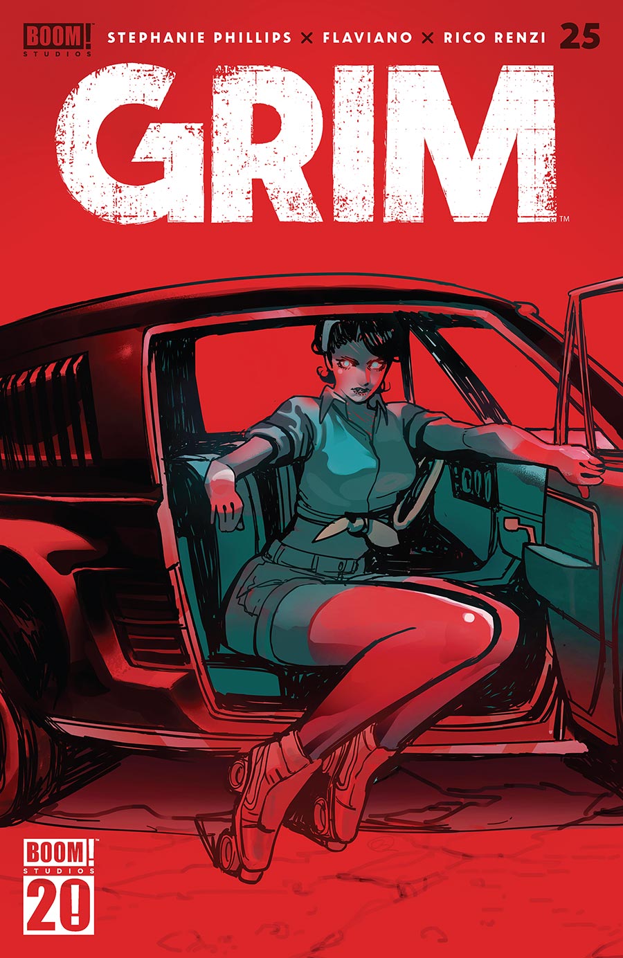 Grim #25 Cover B Variant Baldemar Rivas Cover