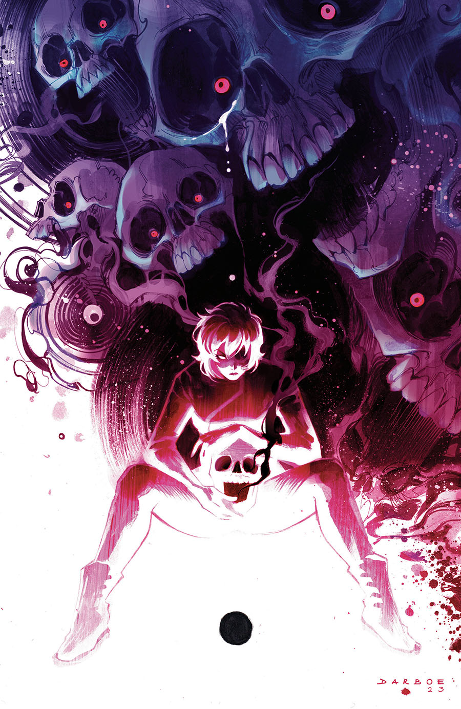 Grim #25 Cover E Incentive Karen S Darboe Wraparound Virgin Variant Cover