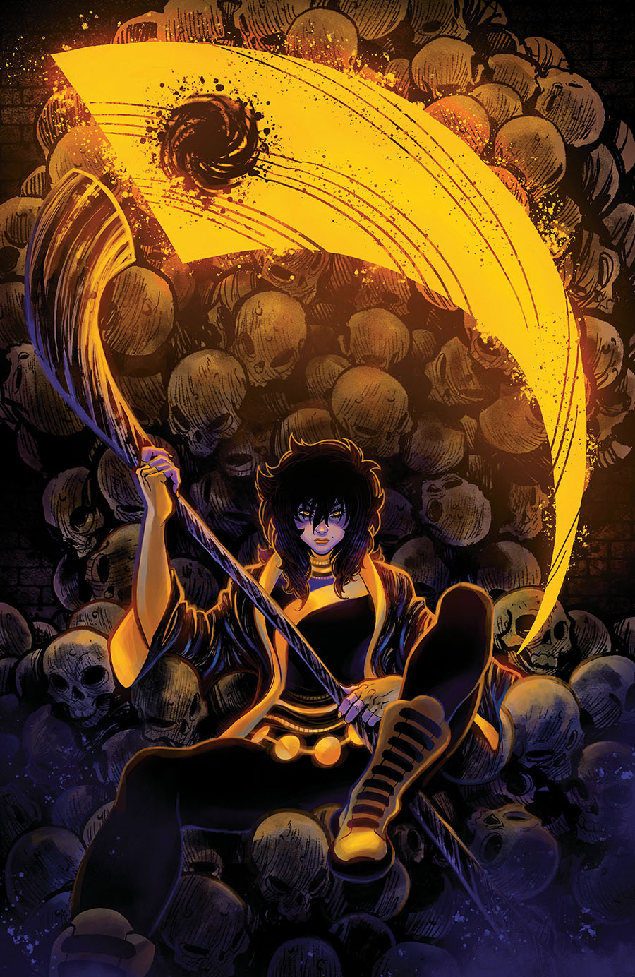 Grim #25 Cover F Incentive Flaviano Virgin Cover