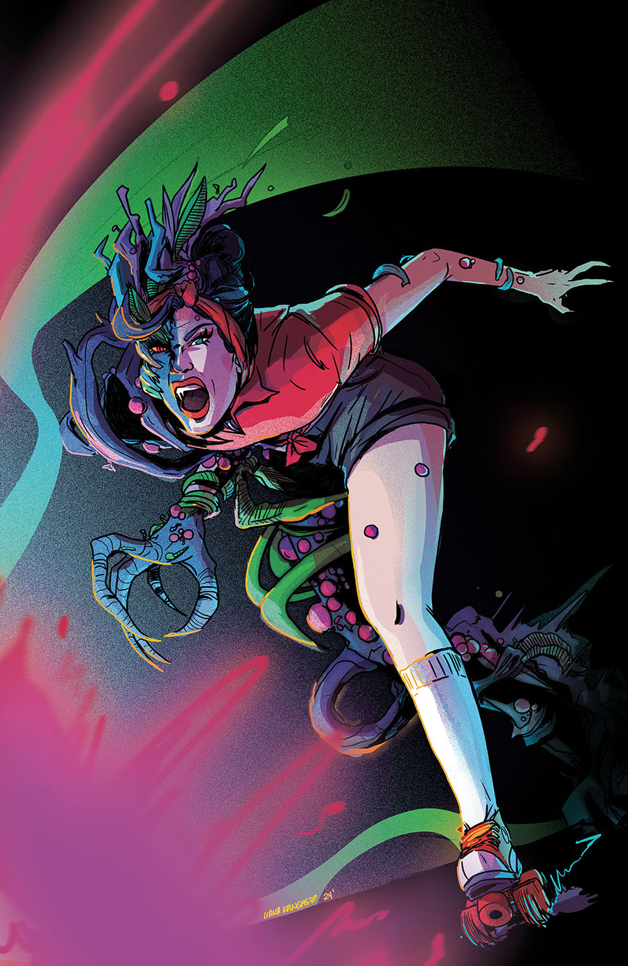 Grim #25 Cover H Incentive Liana Kangas Virgin Variant Cover