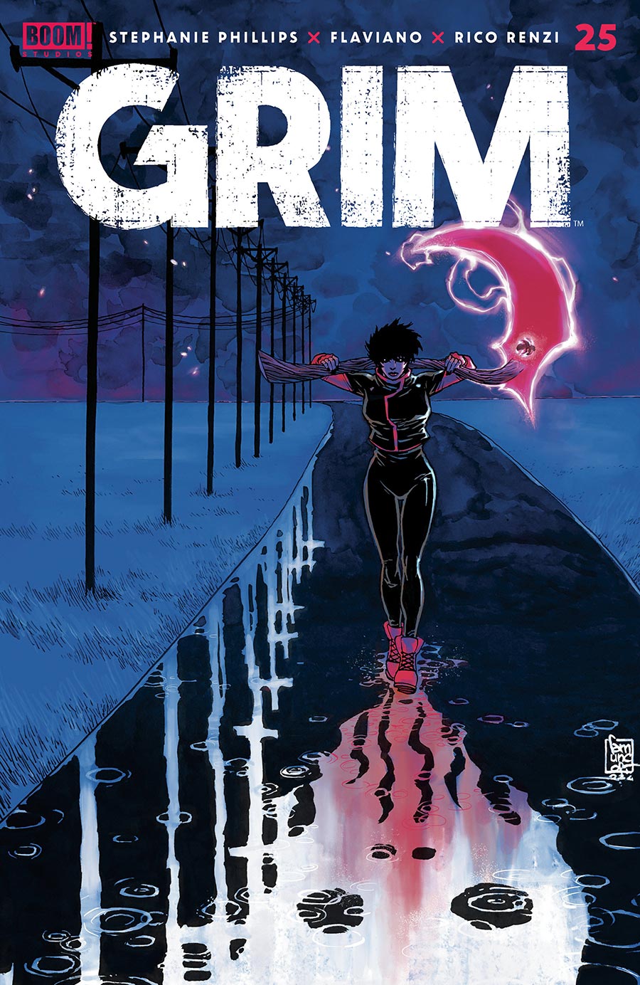 Grim #25 Cover J Variant Giuseppe Camuncoli Reveal Cover
