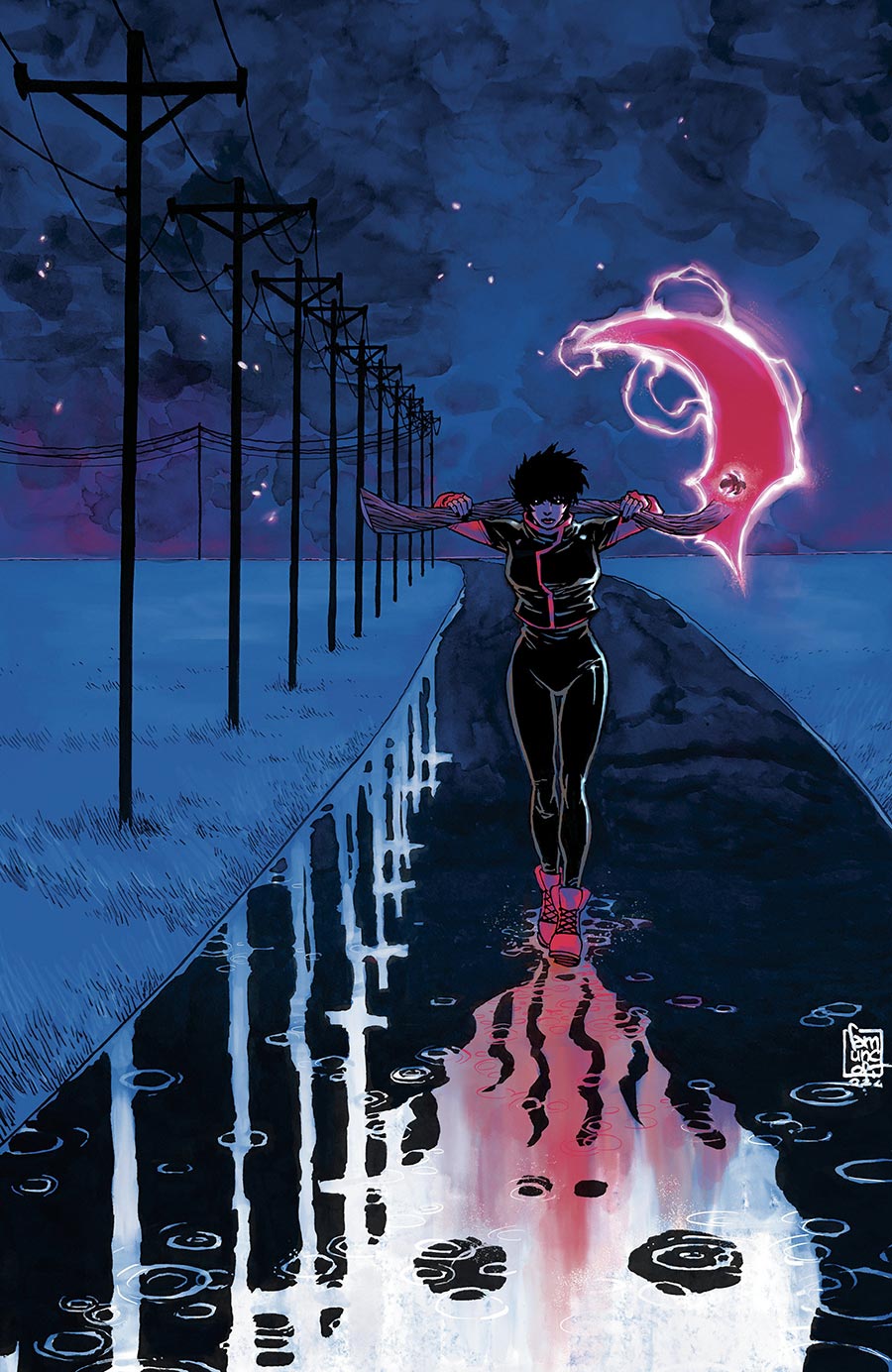 Grim #25 Cover K Variant Giuseppe Camuncoli Reveal Virgin Foil Cover