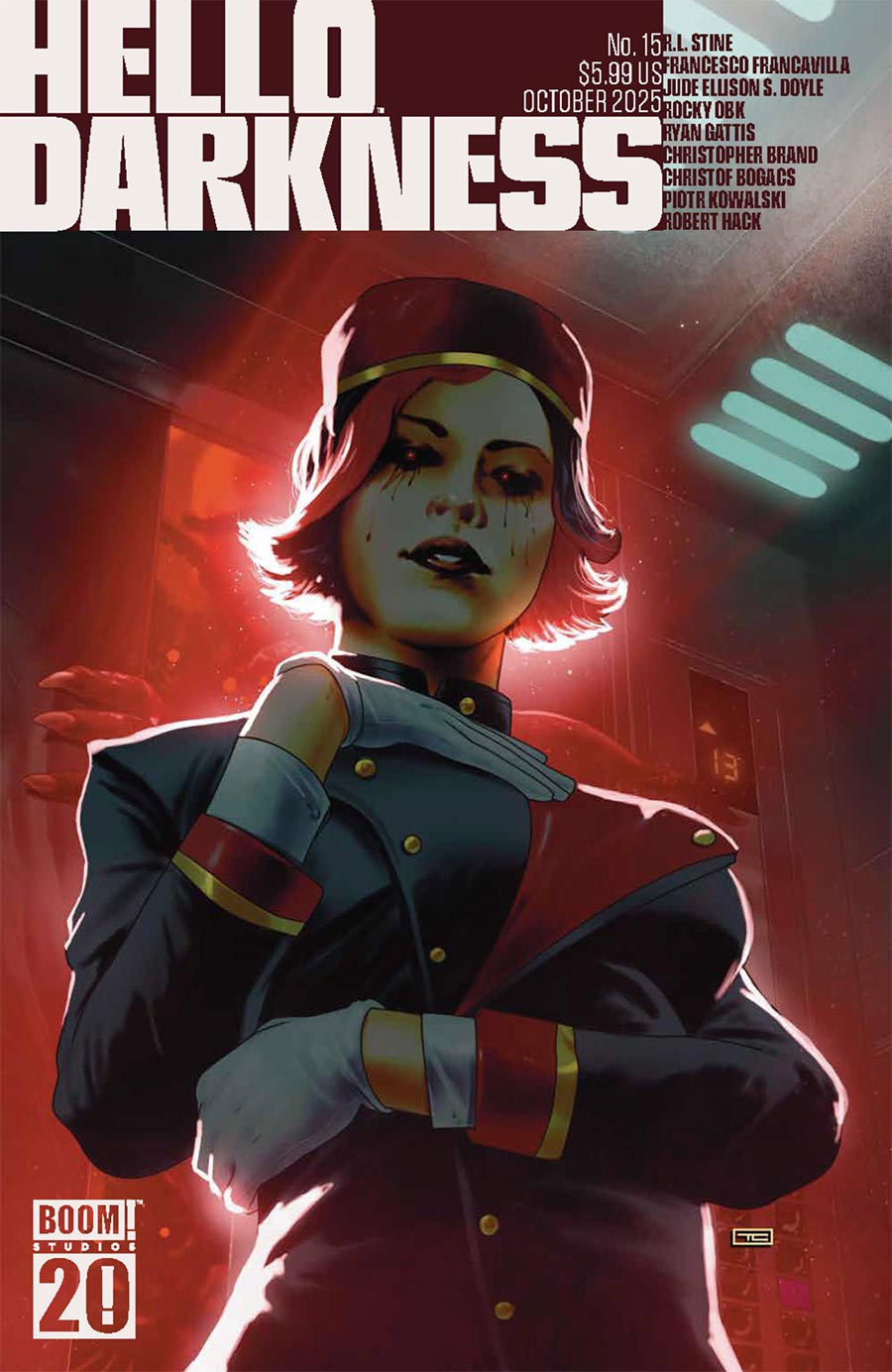 Hello Darkness #15 Cover D Variant Taurin Clarke BOOM Studios 20th Anniversary Cover