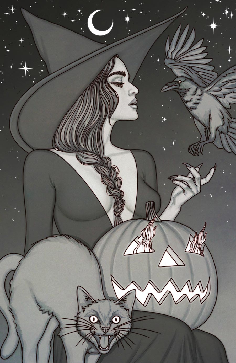 Hello Halloween #1 Cover G Incentive Jenny Frison BOOM Studios 20th Anniversary Virgin Cover