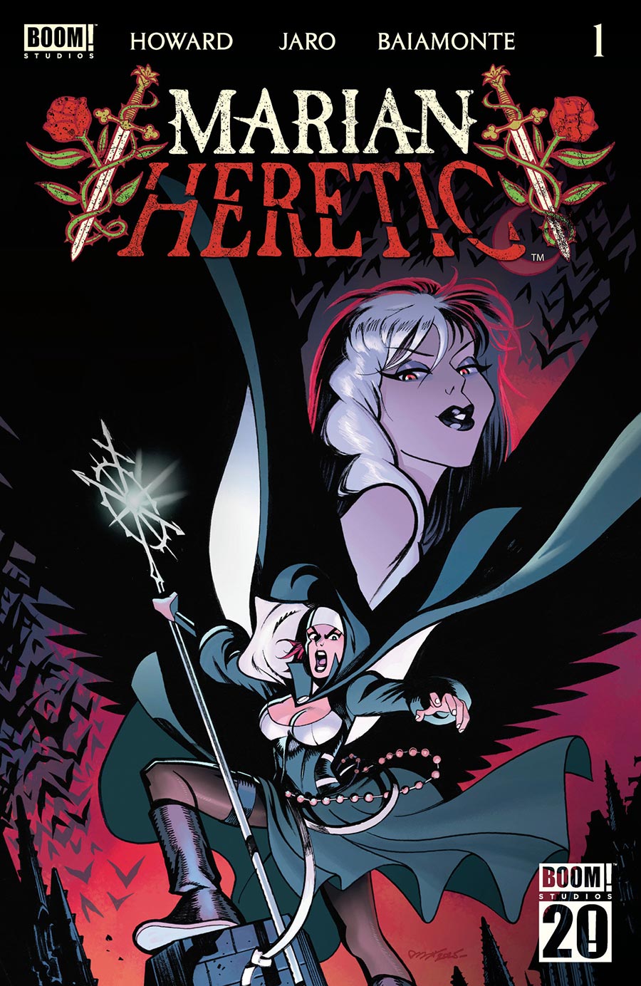 Marian Heretic #1 Cover B Variant Dylan Burnett Cover