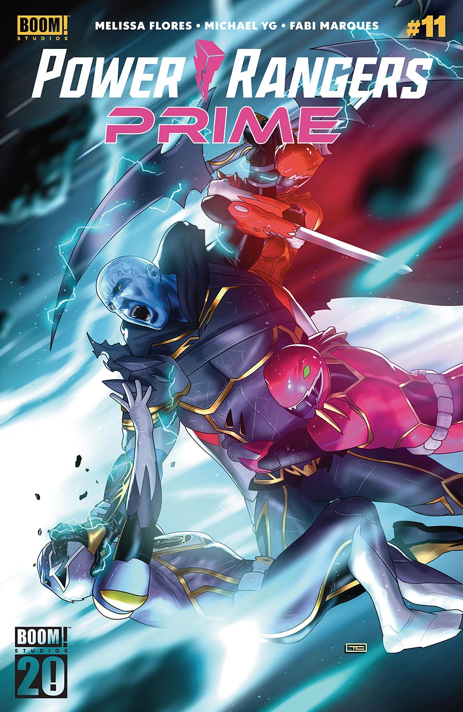 Power Rangers Prime #11 Cover A Regular Taurin Clarke Cover
