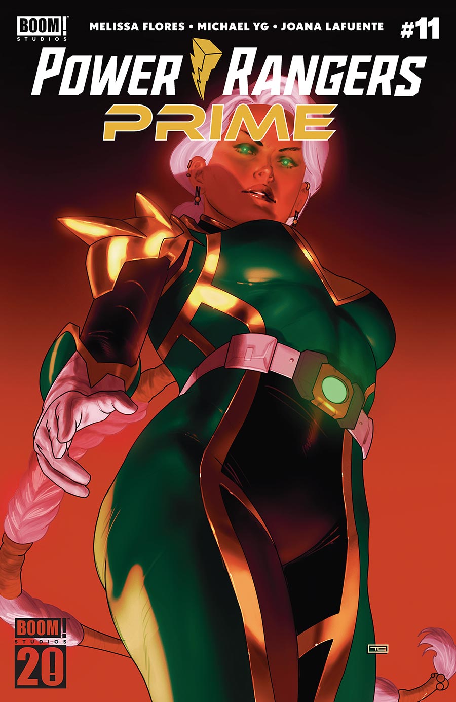 Power Rangers Prime #11 Cover C Variant Taurin Clarke BOOM Studios 20th Anniversary Cover