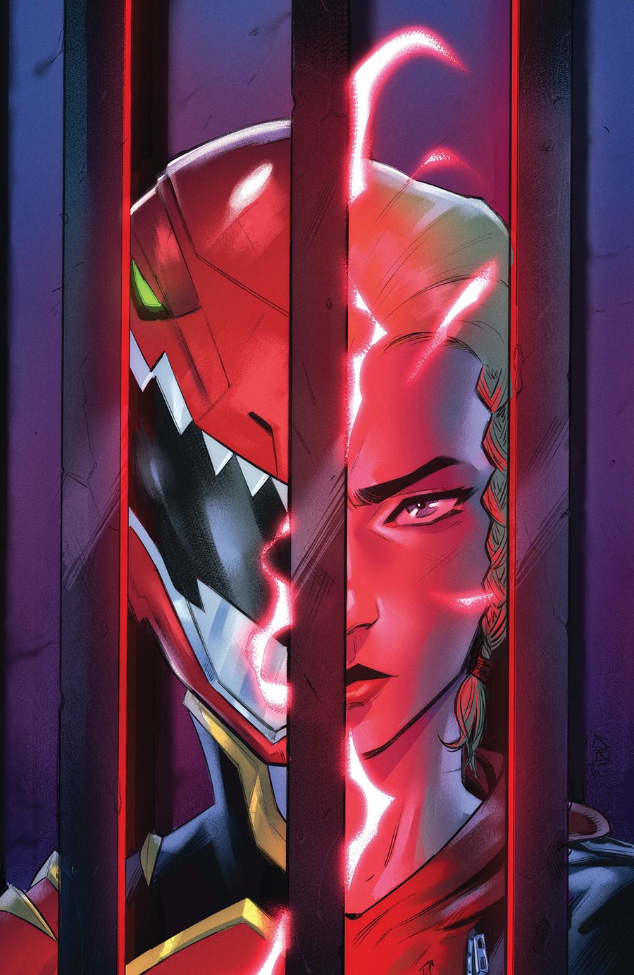 Power Rangers Prime #11 Cover E Incentive Kara Huset Virgin Variant Cover