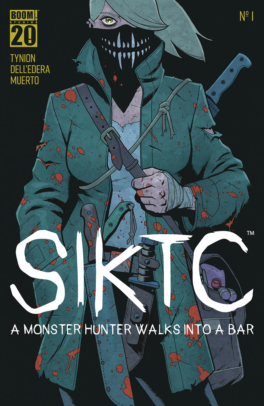 Something Is Killing The Children A Monster Hunter Walks Into A Bar #1 (One Shot) Cover B Variant Ben Stenbeck Cover